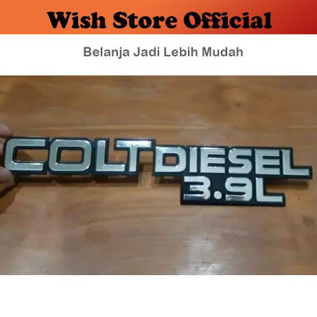汽車標誌標誌汽車標誌書寫 Colt Diesel 3.9L coltdiesel 3.9 L 適用於 PS120 PS1