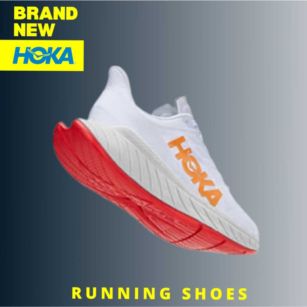 跑步鞋男士女士 HOKA HOKA ONE CARBON X2 跑步鞋 GYM HOKA HOKA JOGGING 中性