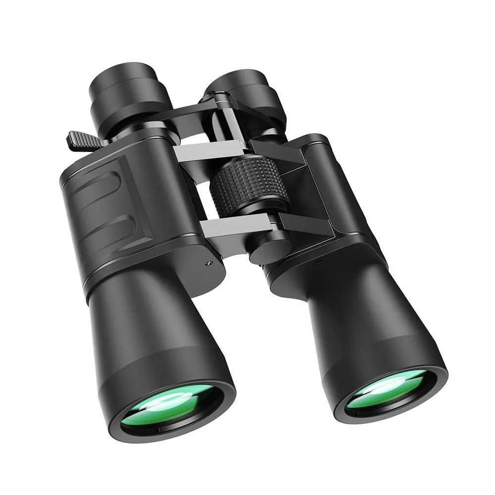 Apexel 雙筒望遠鏡變焦 Porro 雙筒望遠鏡大功率 10-30X50 APL-PB10-30X50 黑色