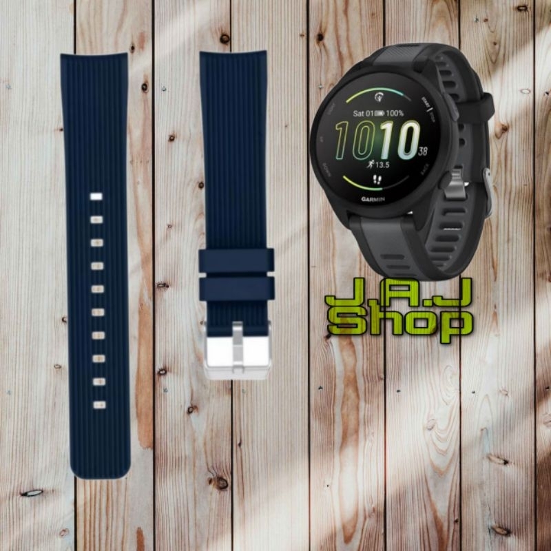 Garmin FORERUNNER 165 音樂非直條錶帶錶帶