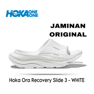 Hoka Ora Recovery Slide 3 中性涼鞋白色白色
