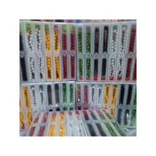 大珍珠 Tasbih 紀念品雲母包裝免費賀卡