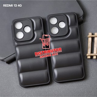 REDMI 13X REDMI 13 4G 手機殼枕套馬卡龍黑 REDMI 13X REDMI 13 4G