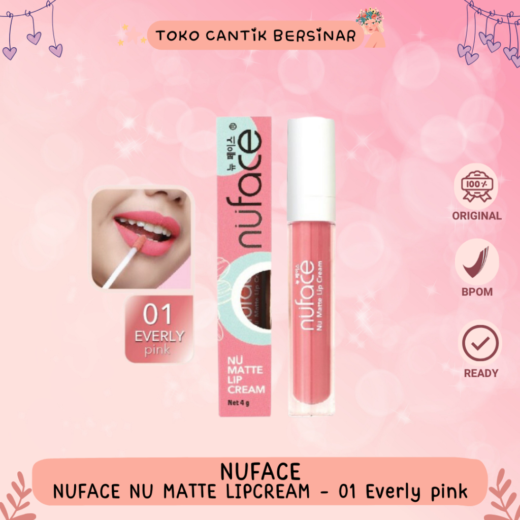 Nuface Nu 啞光唇膏 Everly Pink