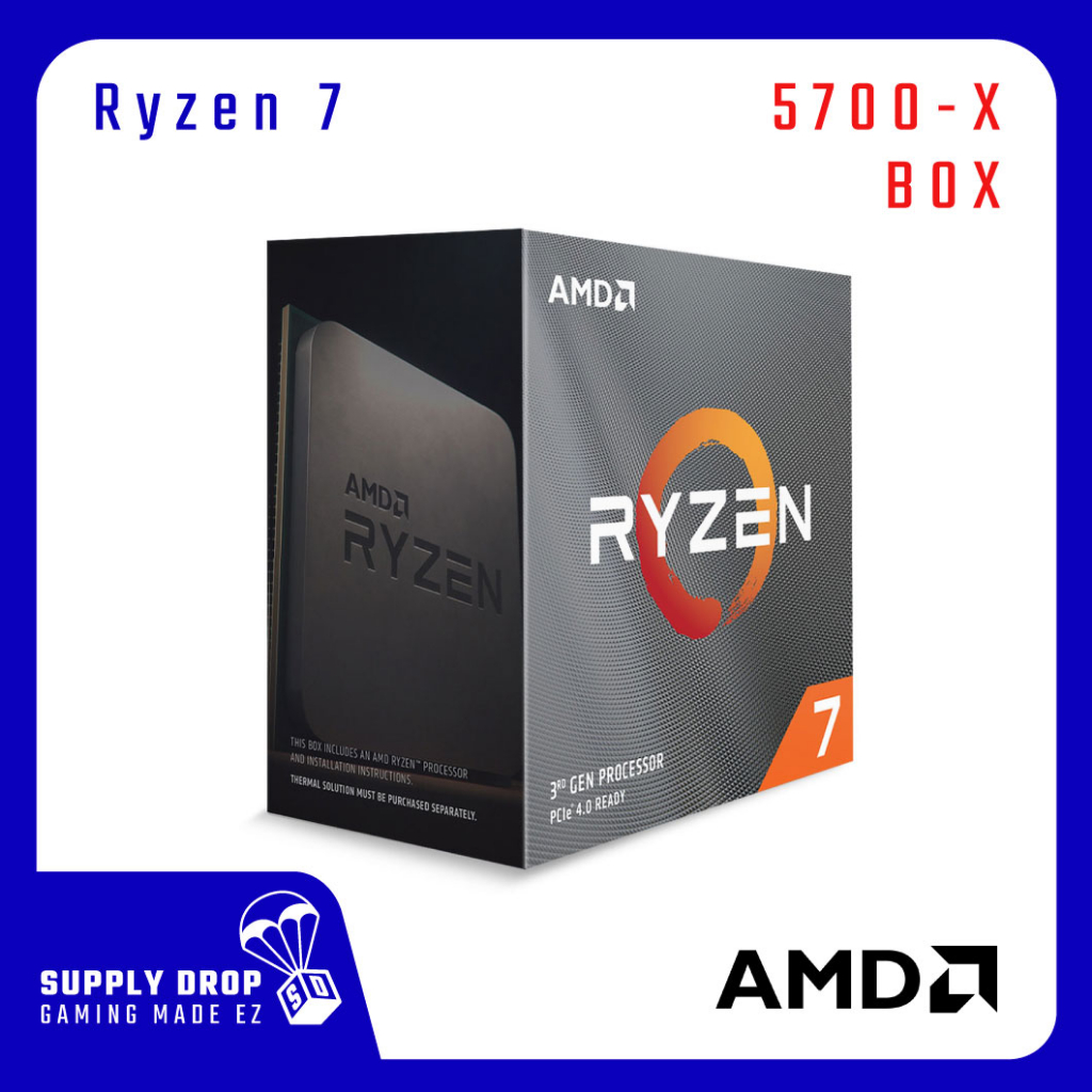 Amd 銳龍 7 5700X CPU 4.6 GHz 8 核 16 線程 AMD AM4 Zen 3 Vermeer