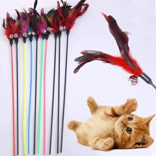 貓玩具魔杖天然羽毛玩具棒 CHASER