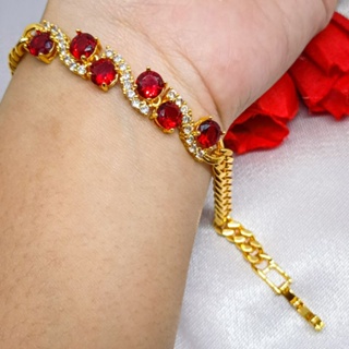 Merah Zikroniak Gem Listing Bracelet 最新款適合派對活動優雅迷人的手鍊款