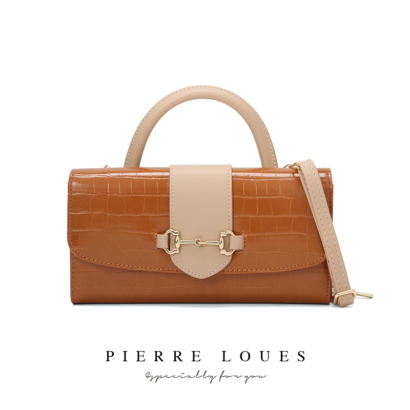 Pierre LOUES Elena 包 Slingbag PU 皮革高級 BAEOS