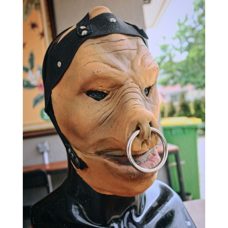 活結保羅灰色面具豬面具動物面具與 Corey Taylor