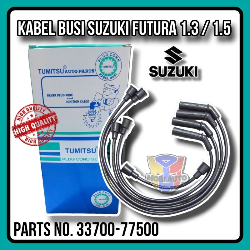 SUZUKI 鈴木 Futura 1.3/1.5 化油器汽車火花塞電纜組