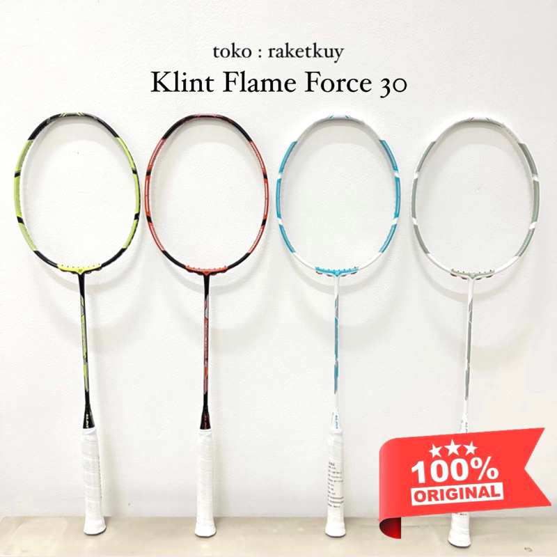 Klint Flame Force 30 羽毛球拍原裝 30 磅