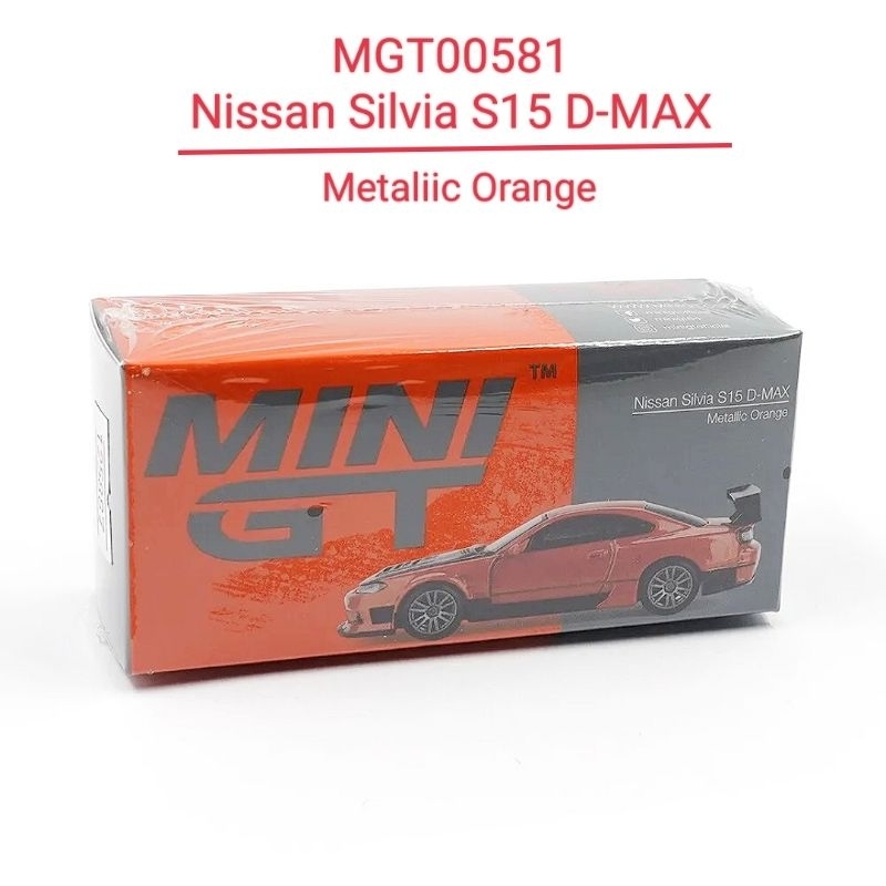 NISSAN Minigt 1/64 壓鑄 MGT00581 日產 Silvia S15 D MAX