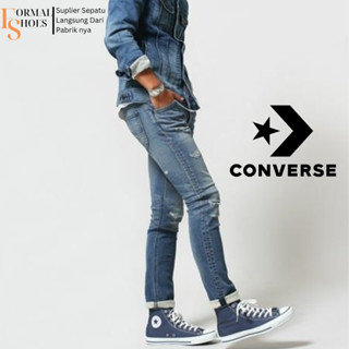 匡威 正裝鞋男士女士運動鞋 CONVERSE ALLSTAR 休閒鞋 Convers 海軍藍