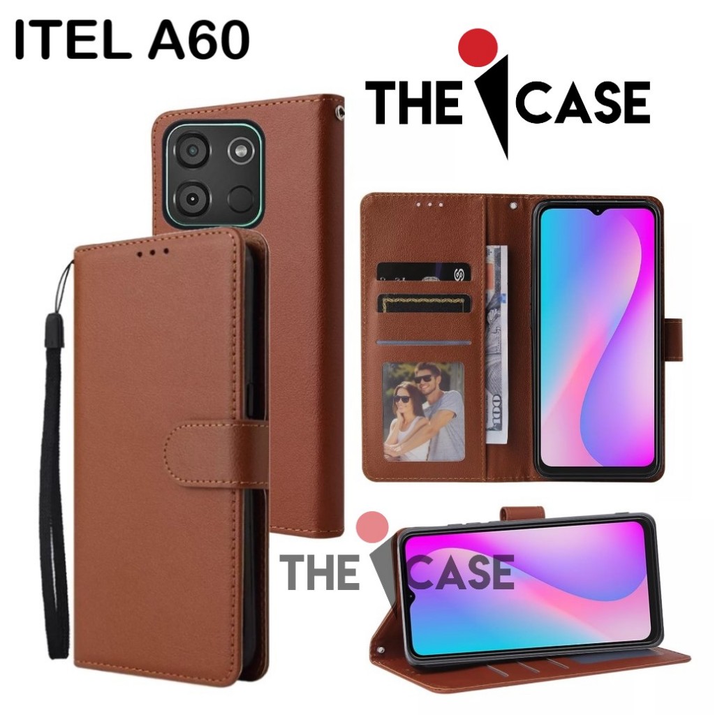 Case Itel A60 翻蓋款 Open Close 皮套也有照片和卡套也是一個翻蓋 hp 錶帶