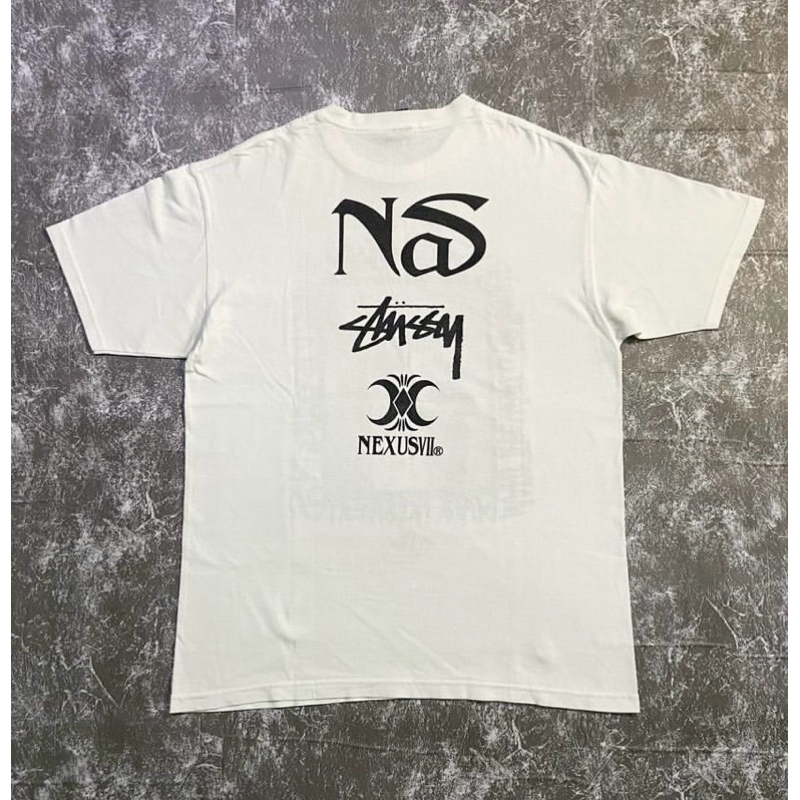Stussy X NEXUS7 T恤T恤厚料棉精梳24s