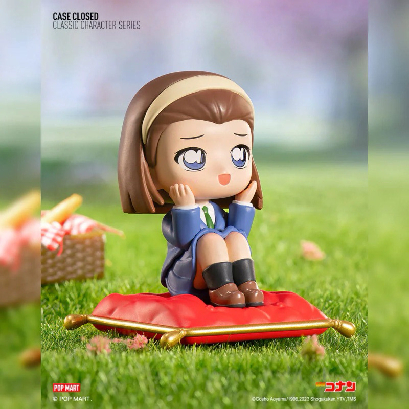 Pop MART名偵探柯南經典人物系列盲盒動作玩具公仔生日禮物兒童玩具SUZUKU SONOKO