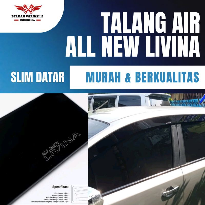 Talang Air 全新 Livina 2013 2020 平面平面模型平面 4 門