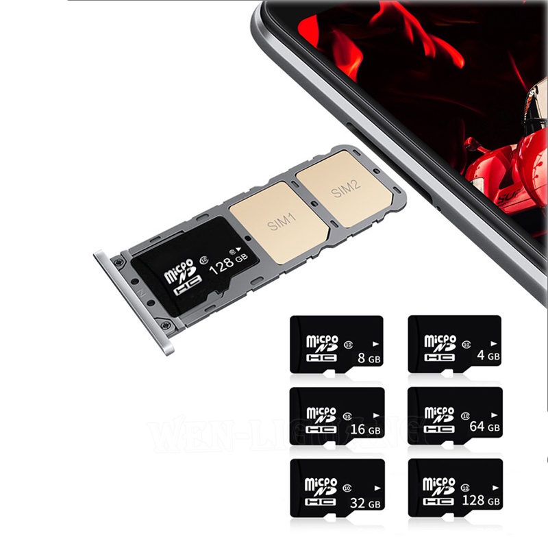 適用於 Android 手機的 Class 10 存儲卡,256GB 128GB 微型 SD 卡,適用於 redmi/華
