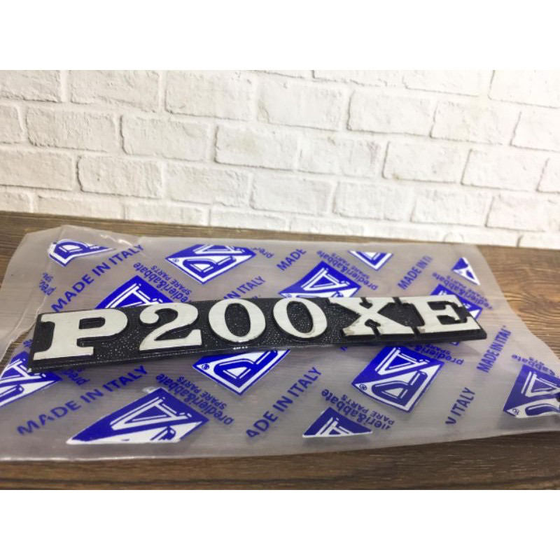 Vespa 斯巴達 Excel 200 P200XE 進口標誌