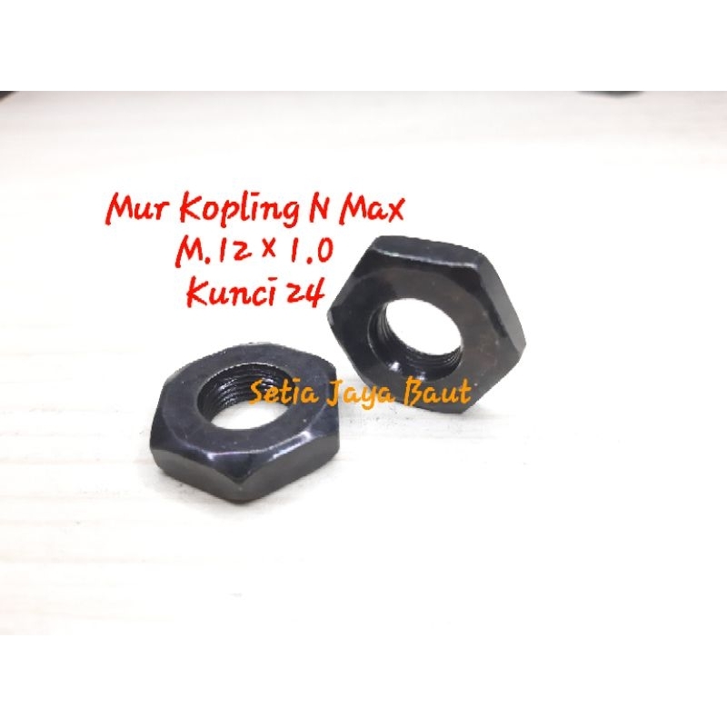 Nmax aerox 離合器螺母磁性螺母 m.12 1.0 鍵 24
