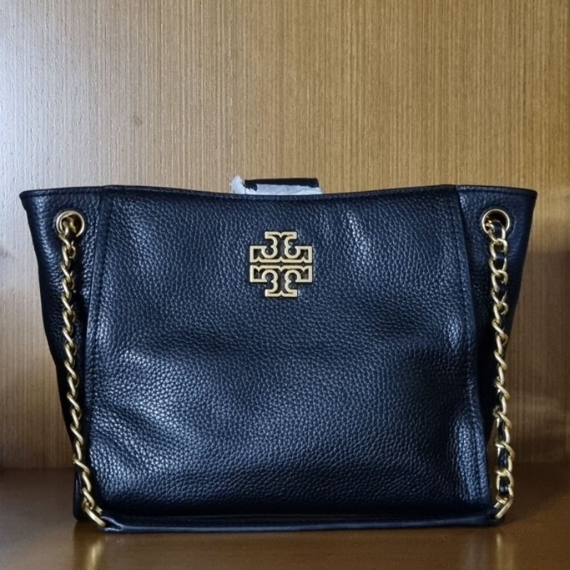 閱讀說明 Preloved Tory burch britten 迷你手提包女包