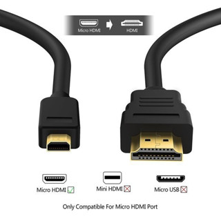 Micro HDMI 轉 HDMI 線 1.5M 全高清 1080P HDMI 線