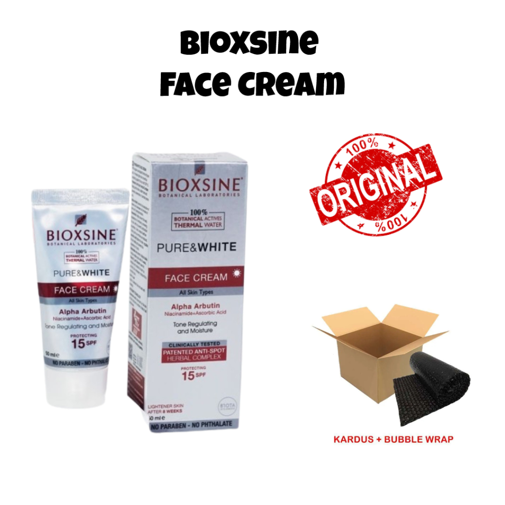 Putih Bioxsine Face Cream 50ML 瞬間美白永久適用於所有皮膚類型