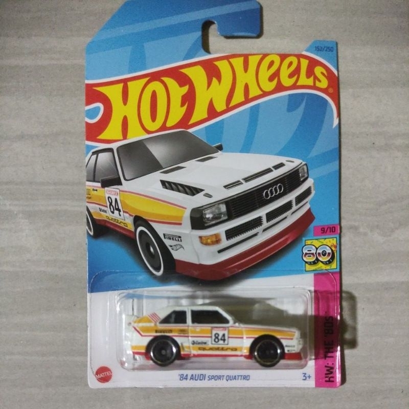 HOT WHEELS 風火輪奧迪運動季白色版