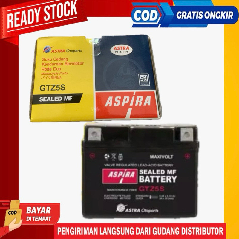 Aspira GTZ5S 品牌乾電池