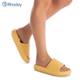Rhodey Snugee 家居拖鞋防滑拖鞋 EVA 柔軟中性黃色涼鞋女涼鞋鞋