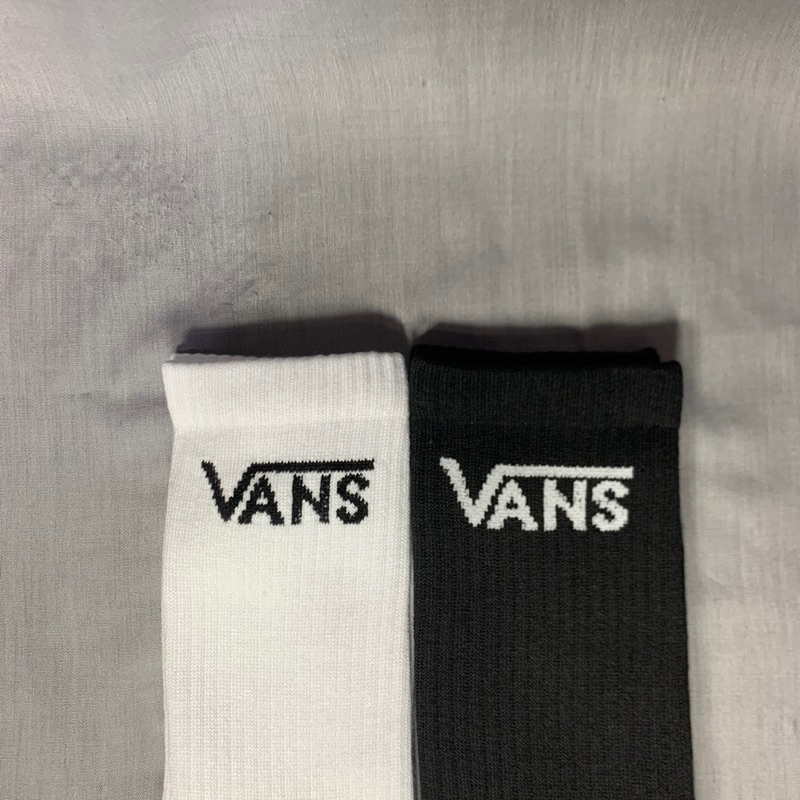 范斯 Putih HITAM 白色和黑色 Vans Oldschool 襪子