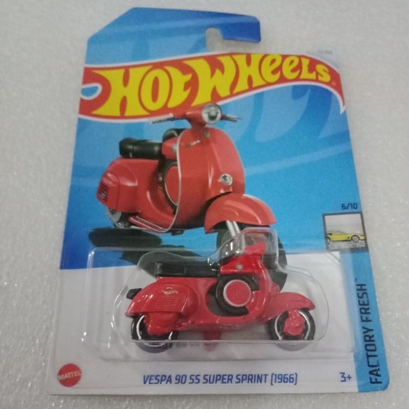 Hotwheels Vespa 90 SS 超級衝刺