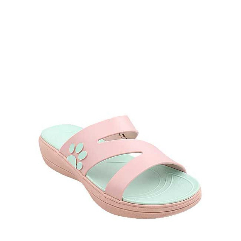 Pspgn.co ORIGINAL BRAND HUSH PUPPIES 拖鞋,女款粉色裸色和海軍藍