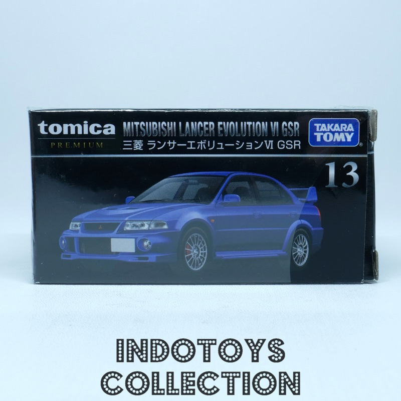 MITSUBISHI Tomica Premium 13 三菱藍瑟 Evo VI GSR