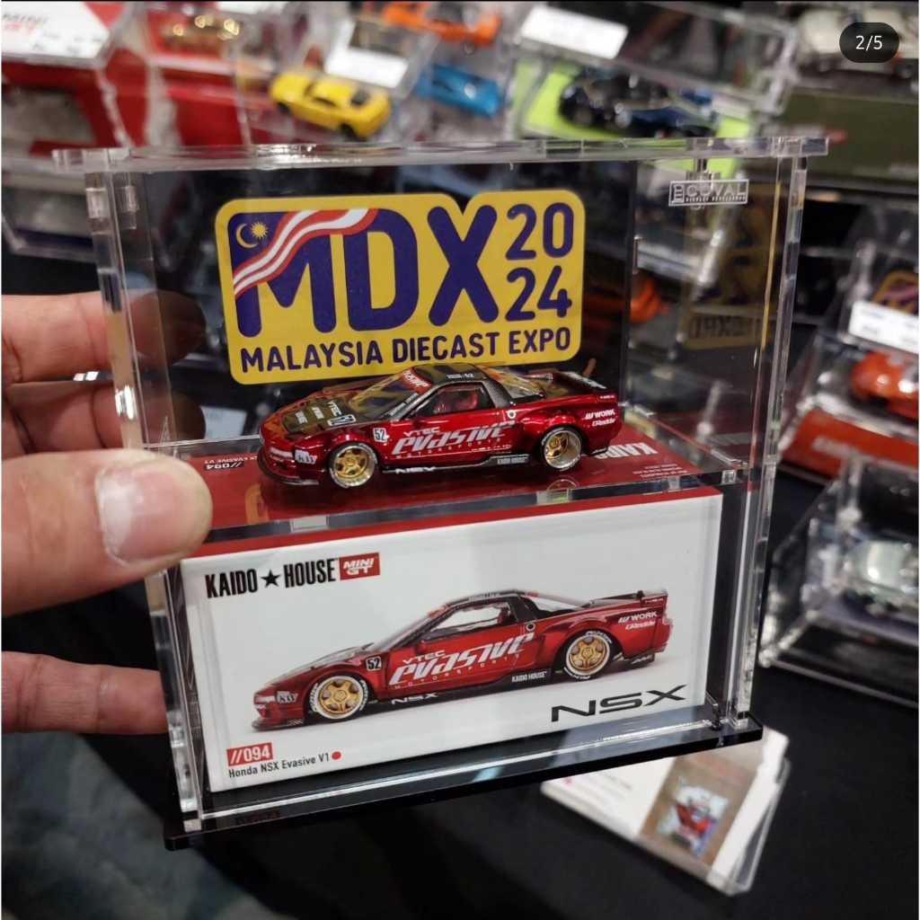 Coval MDX-102KD 迷你 GT x Kaido 家用汽車和盒子的亞克力展示櫃