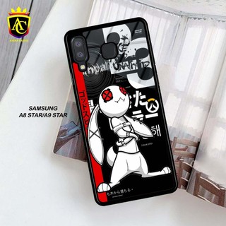 SAMSUNG 最新三星 A8 Star/A9 Star Case Hardcase 2d 光面 hp 保護殼 Hard