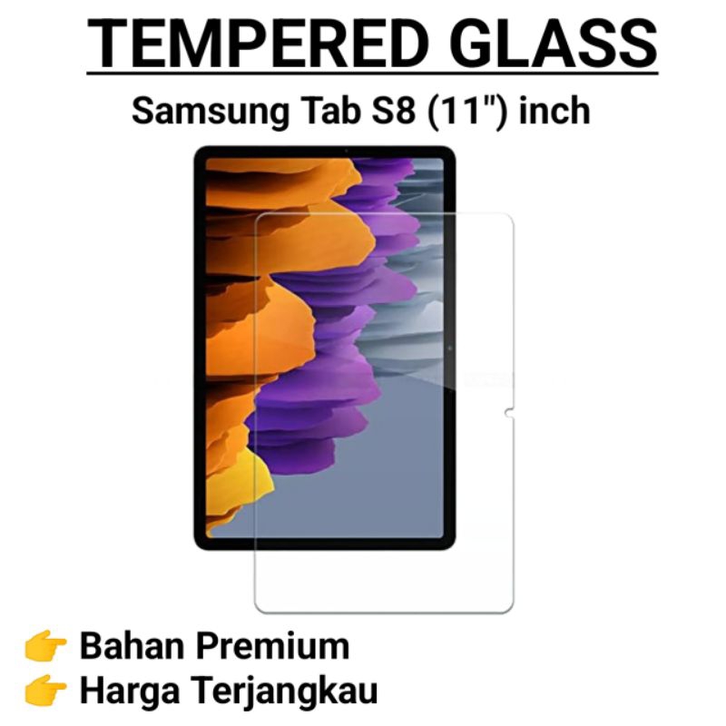SAMSUNG 鋼化玻璃三星 Tab S8 X700 X706 防刮玻璃