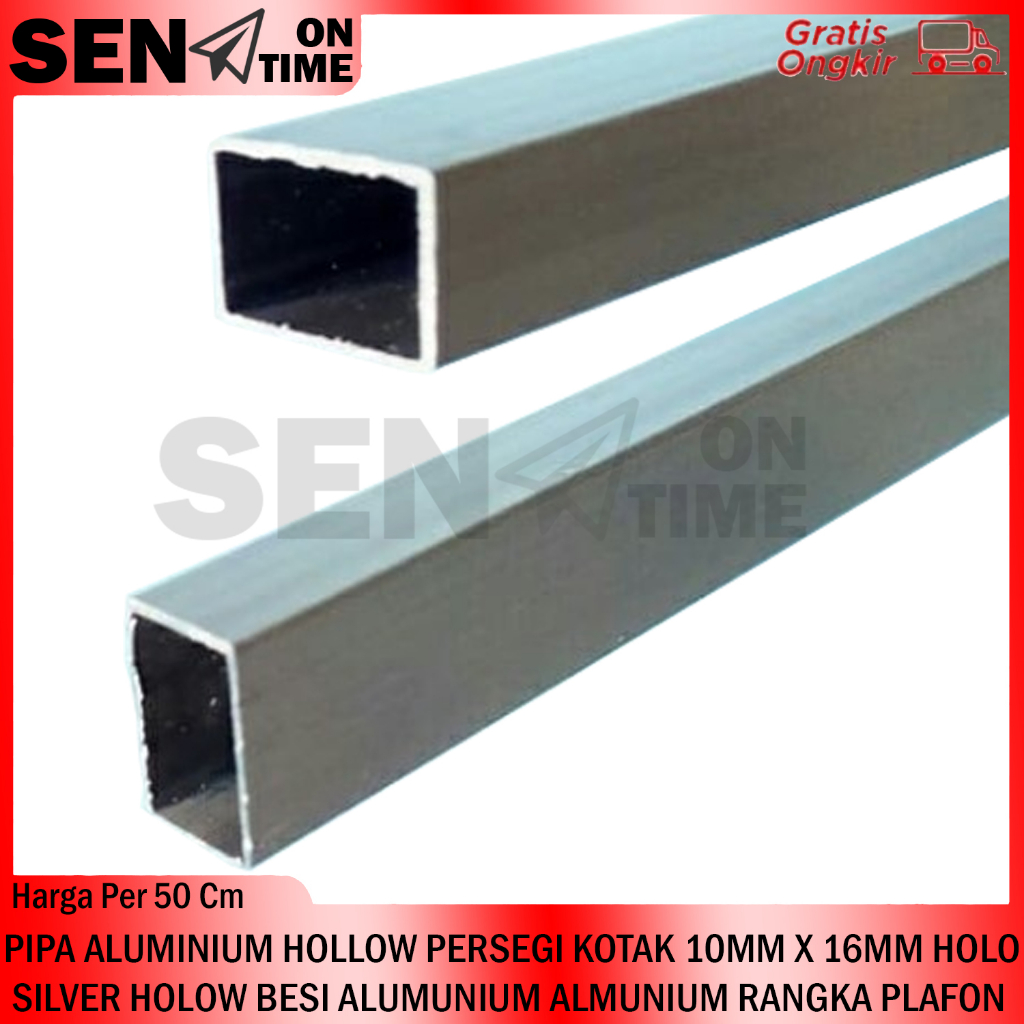 方形空心鋁管盒 10MM X 16MM 銀色空心鐵鋁鋁 SILPER PIPE 天花板框架天花板框架 PELAFON P