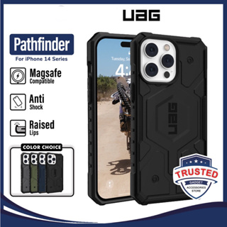 Uag 外殼 iPhone 14 13 Pro Max Pathfinder Magsafe 啞光堅固裝甲外殼官方原裝