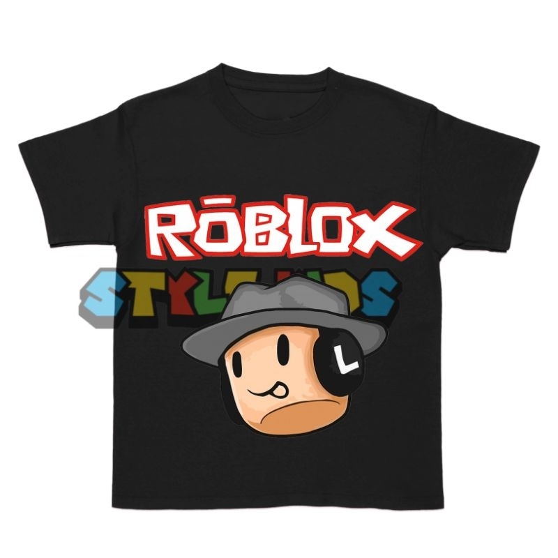 男孩女孩 T 恤 Roblox 標誌 T 恤 Roblox 男孩和女孩標誌襯衫 Roblox 標誌襯衫