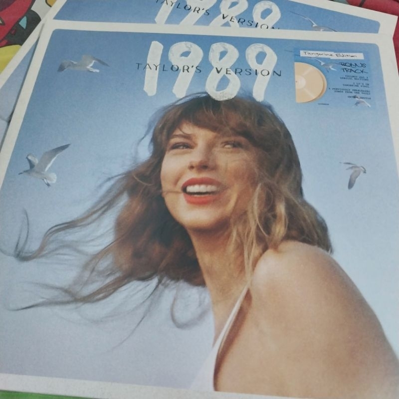 Taylor Swift 1989 Taylor's Edition Tangerine Vinyl Target 獨家