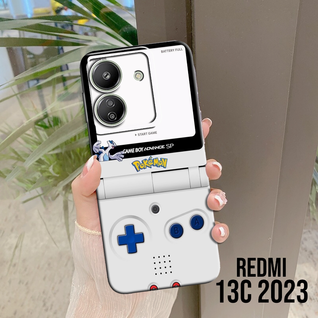 手機殼 Redmi 13C 2023 最新軟殼 XIAOMI Redmi 13C 2023 時尚 Gamebot Art