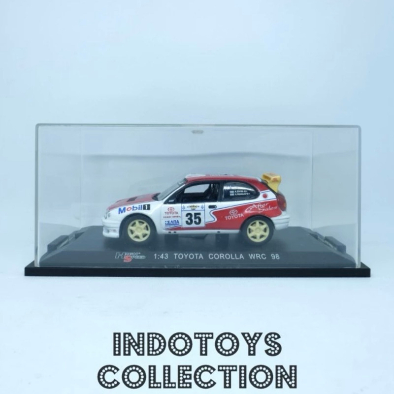 高速豐田卡羅拉 WRC 98 壓鑄 1/43