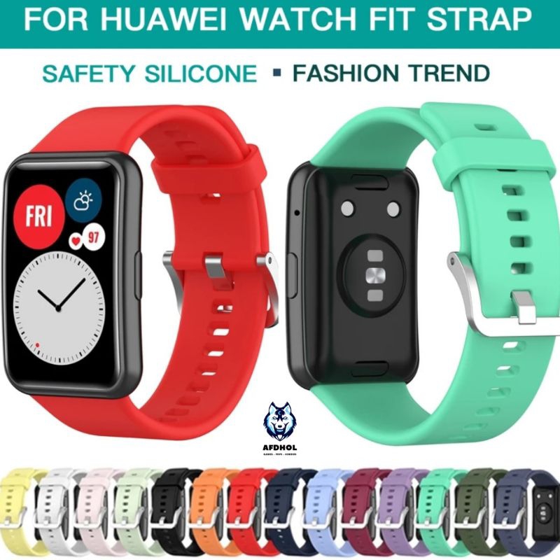 華為 Watch FIT SE 特別版 1 軟矽膠腕帶 HUAWEI Watch FIT 1 2020 HUAWEI W