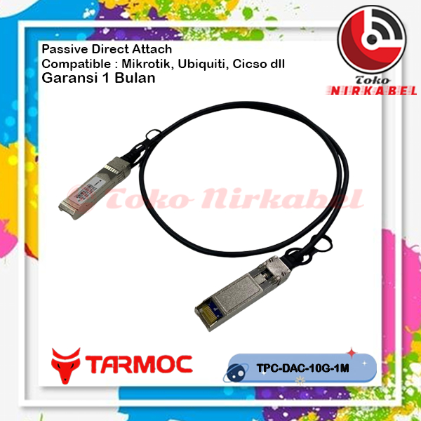 Mikrotik Sfp 直接連接電纜 10G 1M 兼容 Cisco-Micron-UBNT-ETC