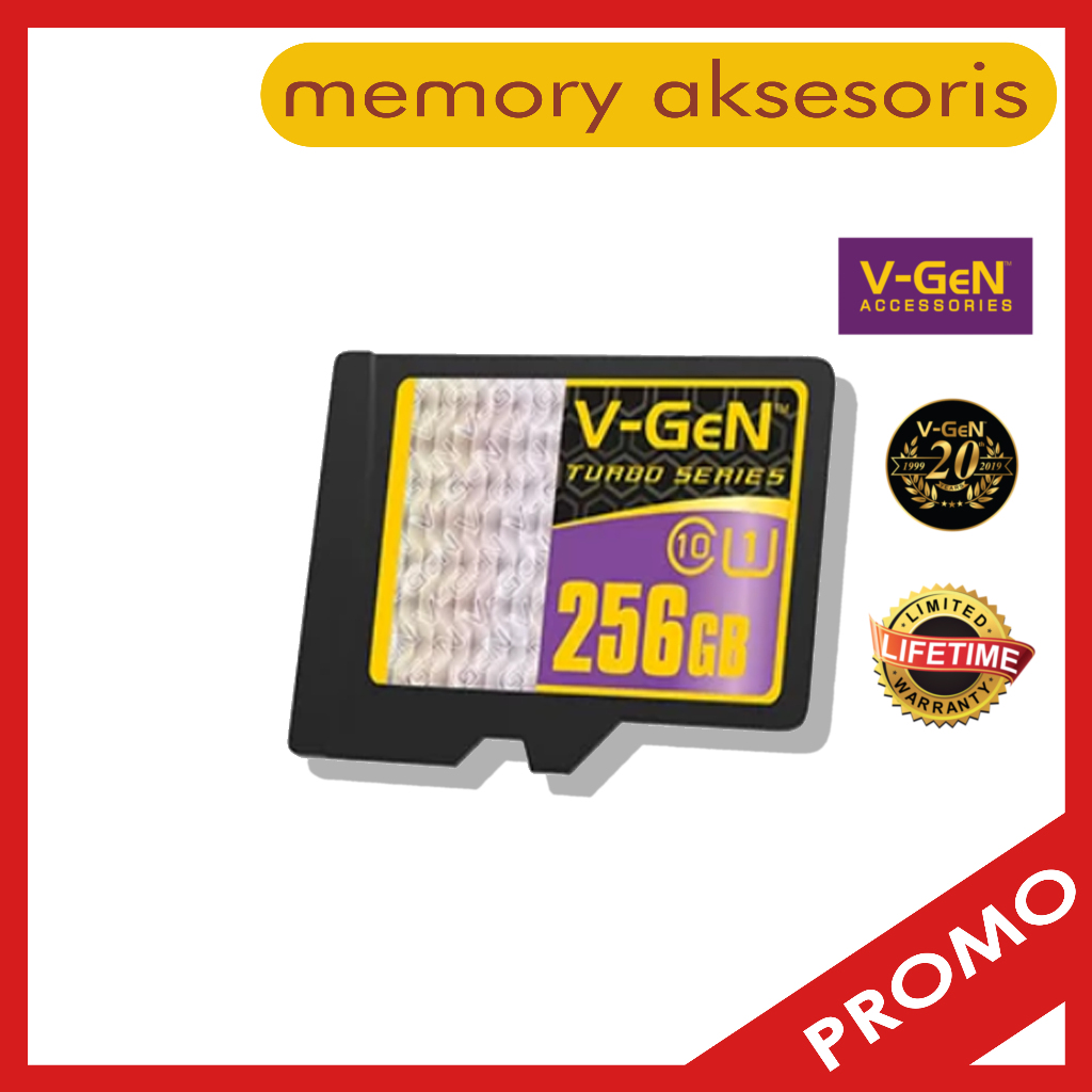 Micro SD 256GB 512GB V-GeN Turbo Class 10 存儲卡代