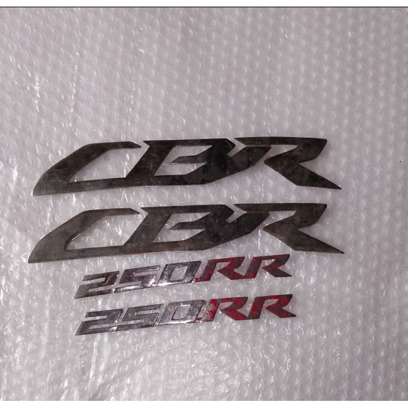 標誌 CBR 250RR 壓花 CBR 250RR 不銹鋼