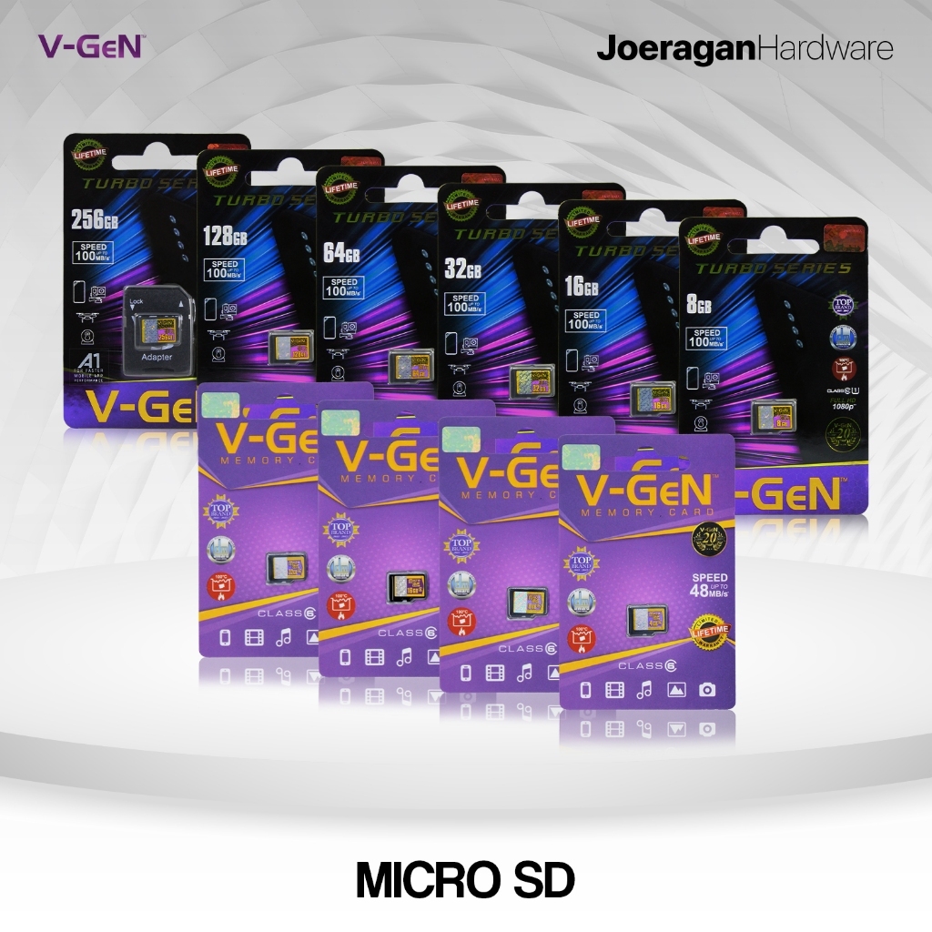 Microsd 第 4gb 8gb 16gb 32gb 64gb 128gb Turbo V-GeN 微型 SD vge