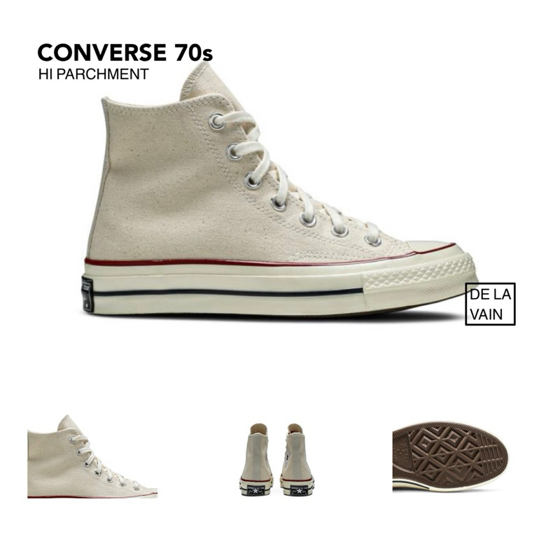 匡威 De LA VAIN Converse 70 年代高羊皮紙