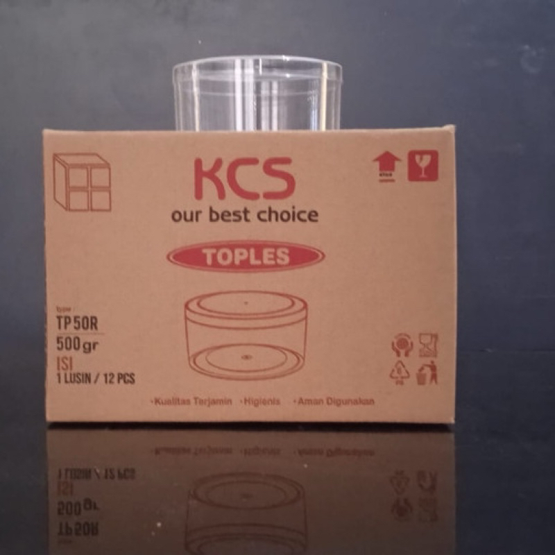 Kcs 圓罐 500gr 500 克 1 打